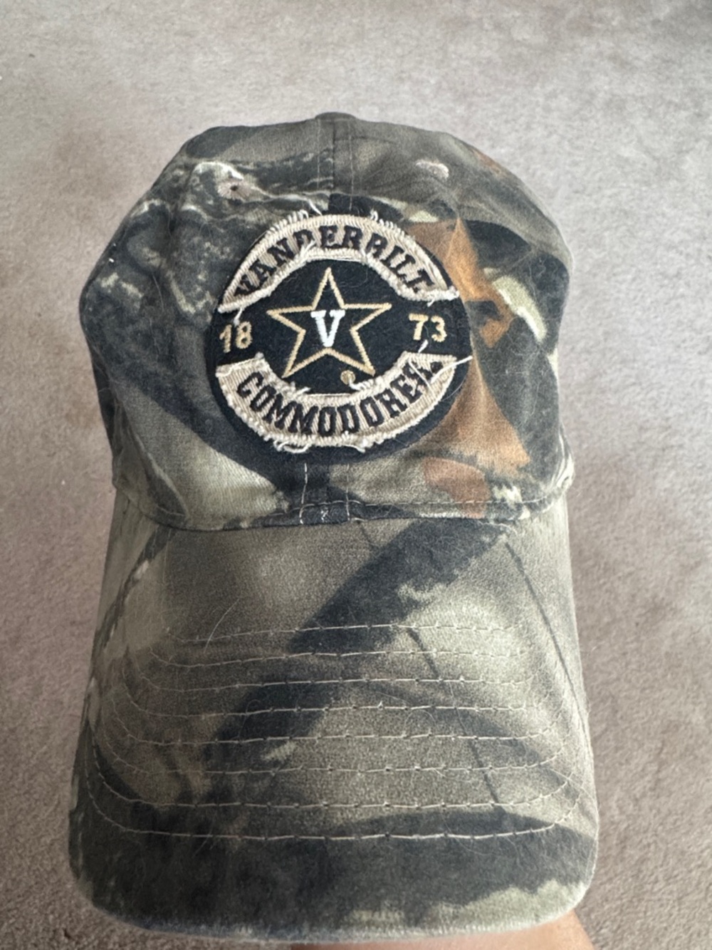 Camouflage Baseball Cap - Camo Green